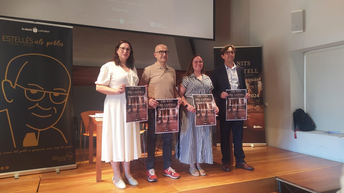 presentación festival de música Les Nits del Castell Alaquàs